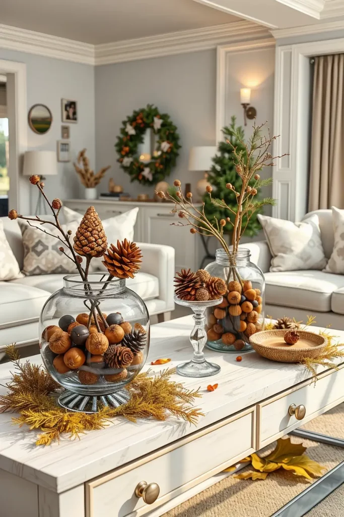 Textural Symphony: 67 Textures Fall Living Room Ideas to Embrace the Season