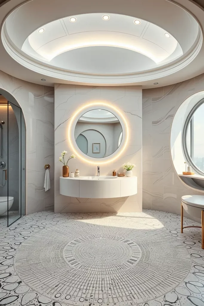 64 Architectural Curves Bathroom Ideas That Redefine Modern Design