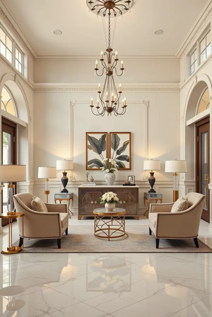 Where Style Steps In: 67 Unexpectedly Chic Home Lobby Statements