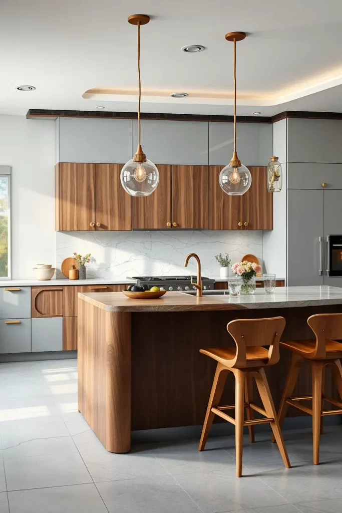 Beyond Neutral: 67 Gray and Wood Kitchen Ideas That Defy Convention