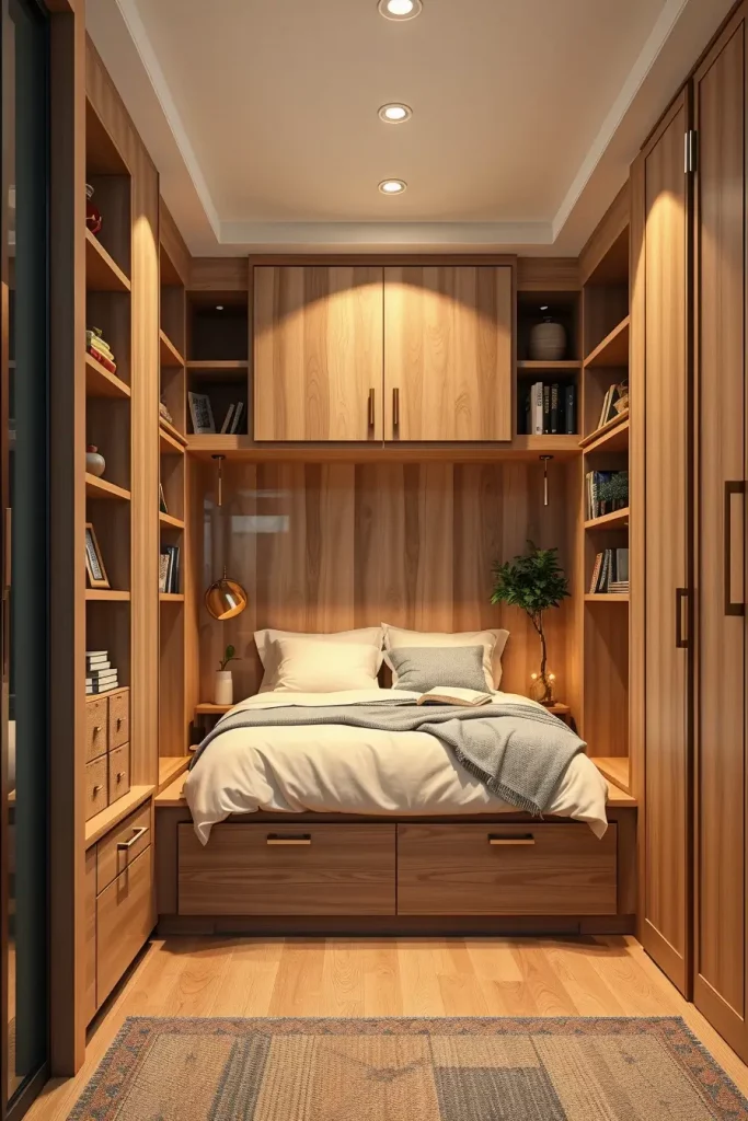 The Puzzle of Comfort: 58 Ingenious Small Bedroom Layouts You Haven’t Seen