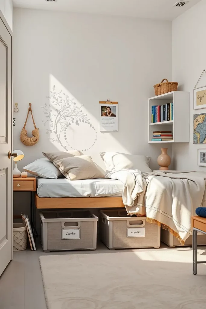 51 Minimalist Dorm Room Design Ideas for a Clean and Modern College Space