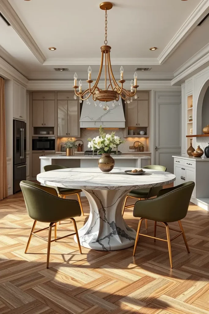 62 Oval Dining Tables in the Kitchen: Elegant and Space-Saving Ideas