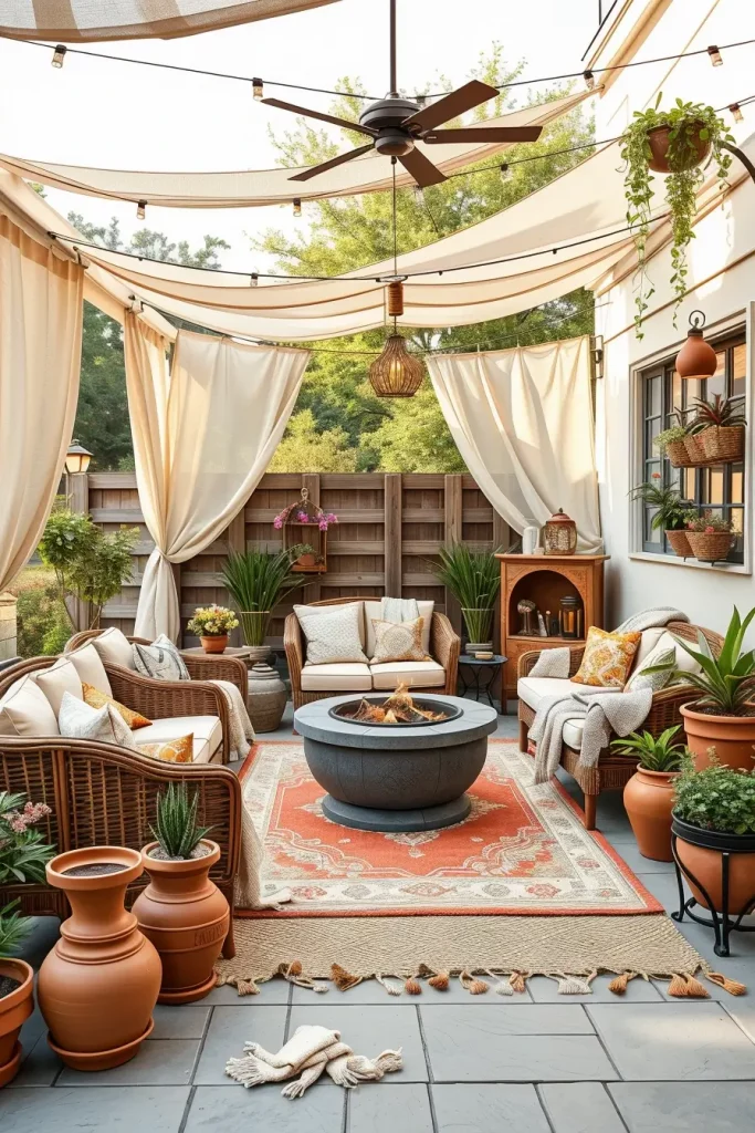 63 Boho Patios: Stylish and Cozy Outdoor Space Ideas