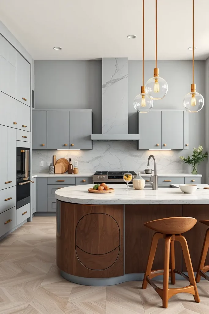 Beyond Neutral: 67 Gray and Wood Kitchen Ideas That Defy Convention