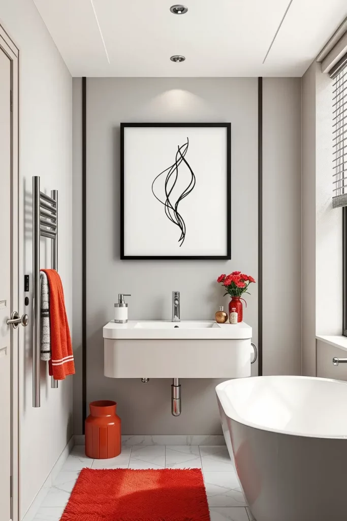 58 Minimalist Small Bathroom Decor Ideas for a Clean and Elegant Look