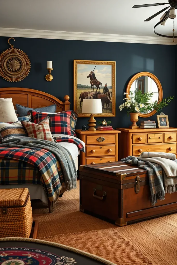Plaids, Pines, and Polo Dreams: 63 Ralph Lauren Bedroom Ideas That Whisper Americana