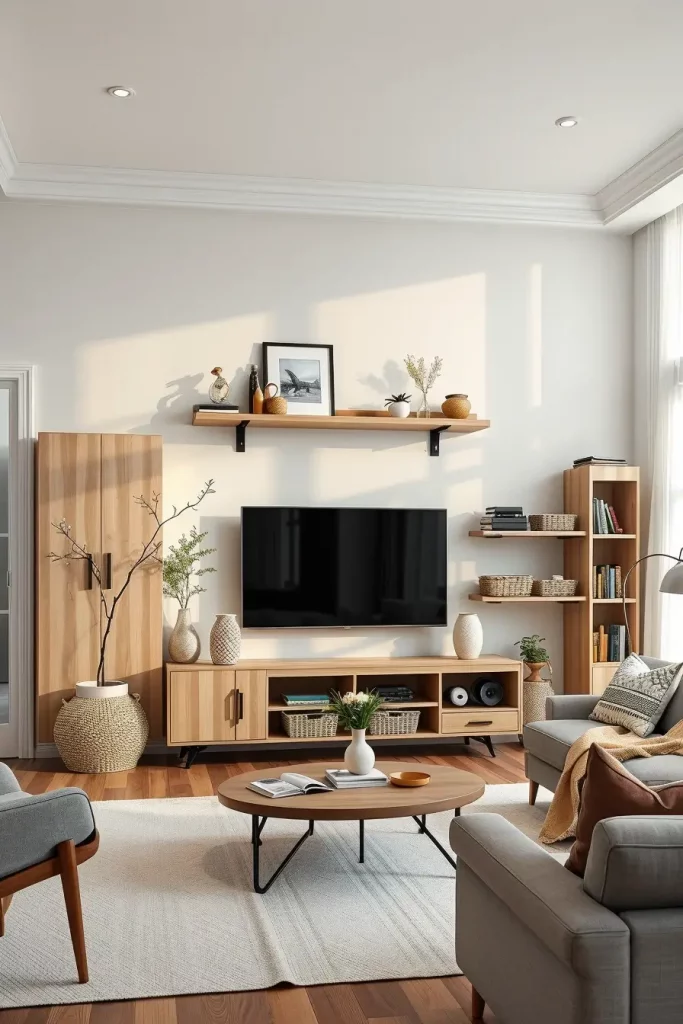 Nordic Nesting: 65 Scandinavian Living Room Ideas That Whisper Peace and Power