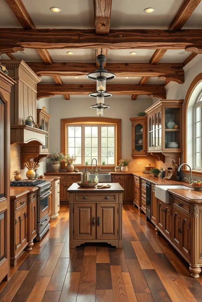 Whittled Wonders: 64 Traditional Kitchen Woodwork Ideas That Stir the Soul