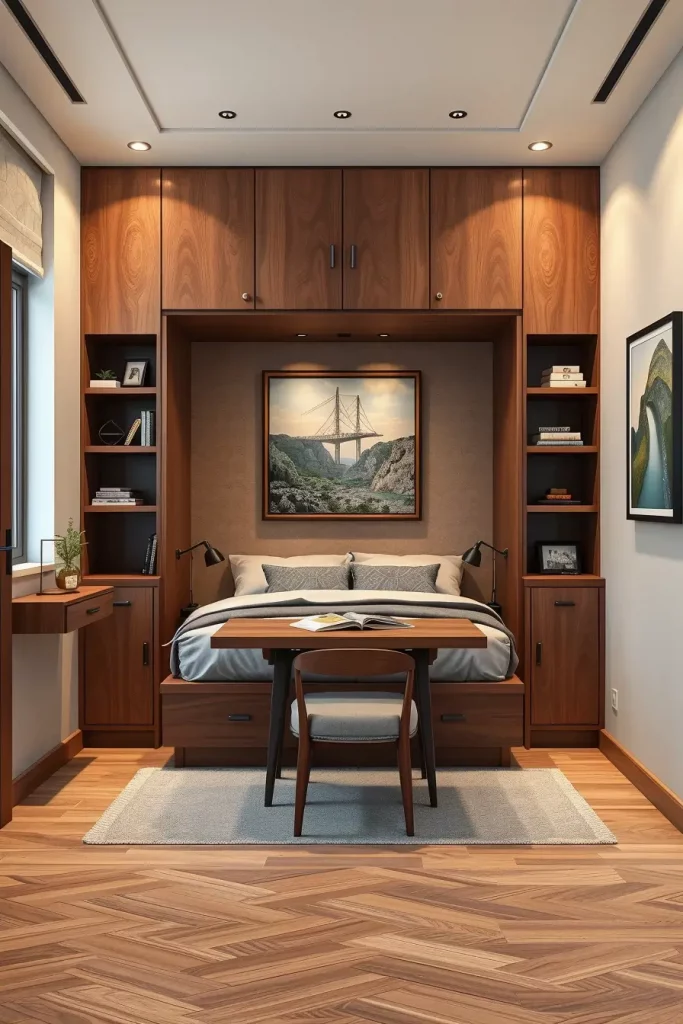 The Puzzle of Comfort: 58 Ingenious Small Bedroom Layouts You Haven’t Seen