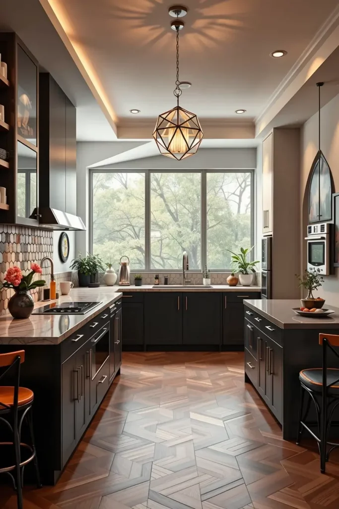 Kitchen Geometry: 67 Unexpected Layouts That Redefine Small-Space Living