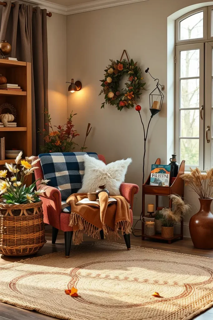 Textural Symphony: 67 Textures Fall Living Room Ideas to Embrace the Season