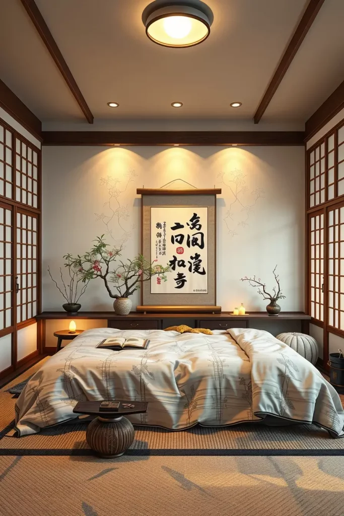 63 Japanese Bedroom Design Ideas for a Peaceful and Minimalist Retreat