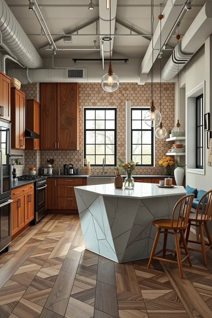 Kitchen Geometry: 67 Unexpected Layouts That Redefine Small-Space Living
