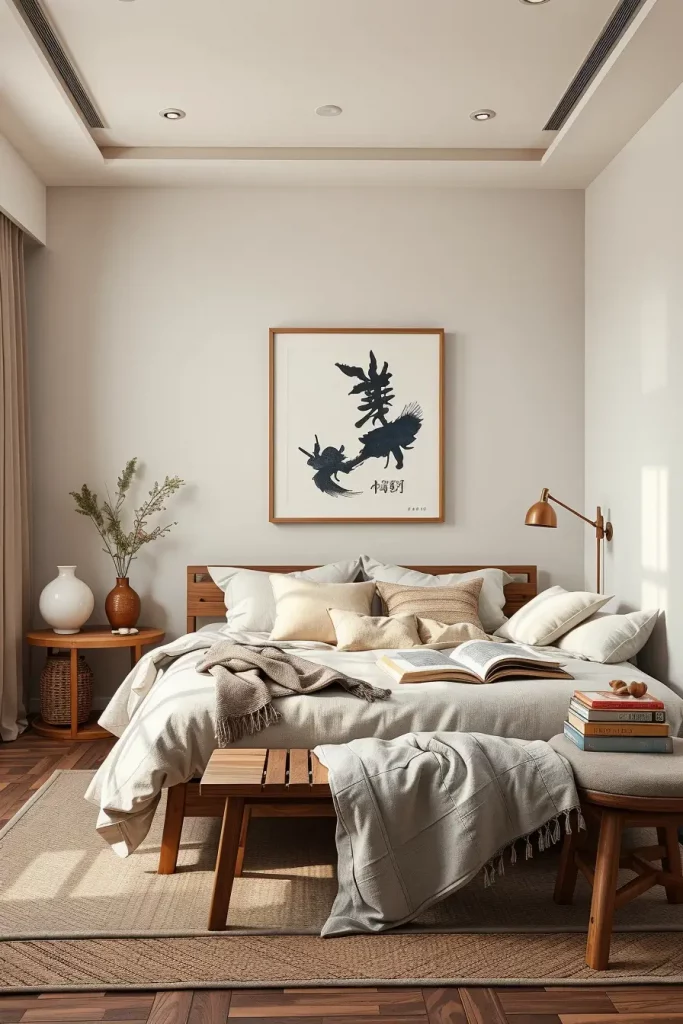 62 Unique Japandi-Style Bedroom Ideas for a Calm and Minimalist Space