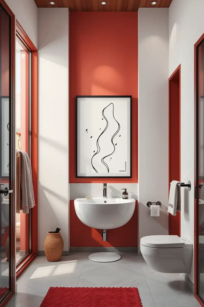 58 Minimalist Small Bathroom Decor Ideas for a Clean and Elegant Look