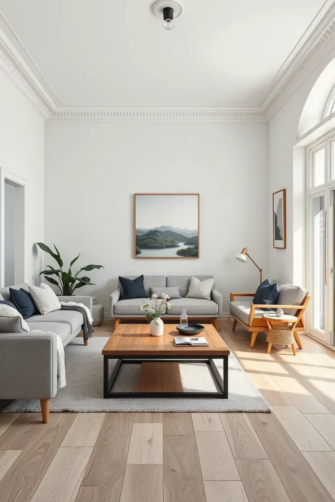Nordic Nesting: 65 Scandinavian Living Room Ideas That Whisper Peace and Power