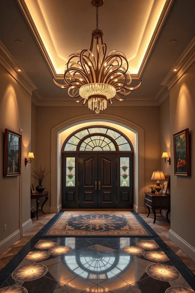 Where Style Steps In: 67 Unexpectedly Chic Home Lobby Statements