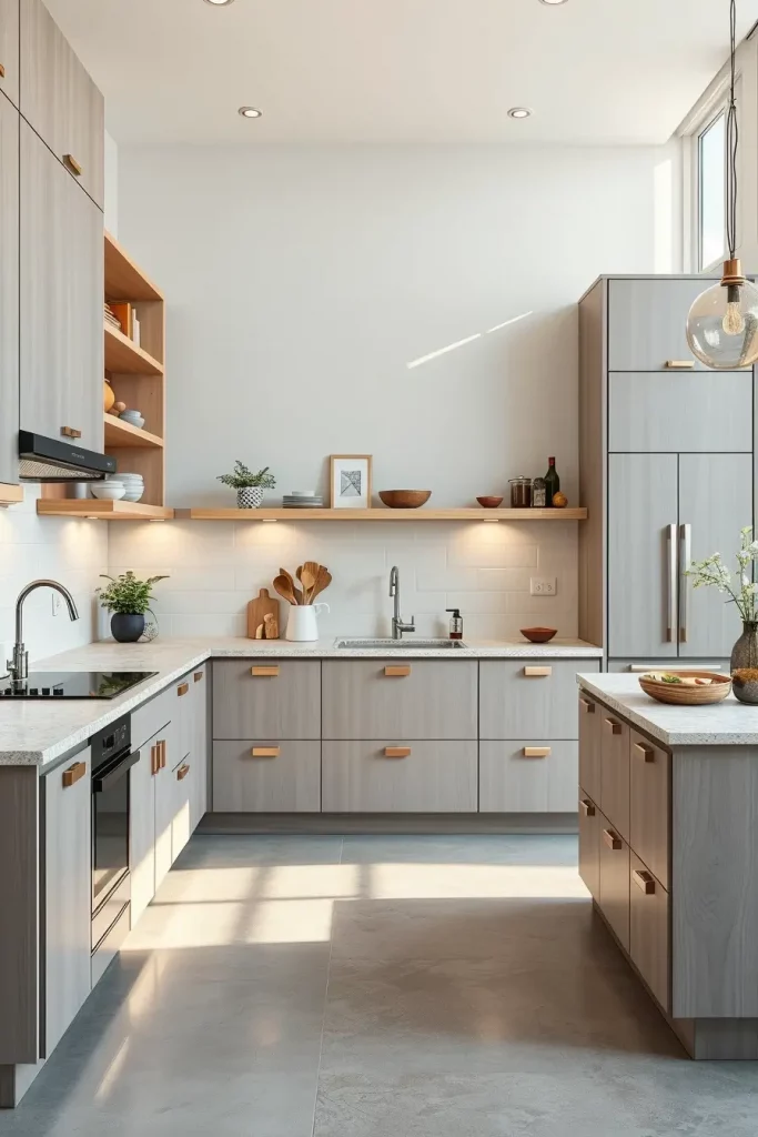 Beyond Neutral: 67 Gray and Wood Kitchen Ideas That Defy Convention