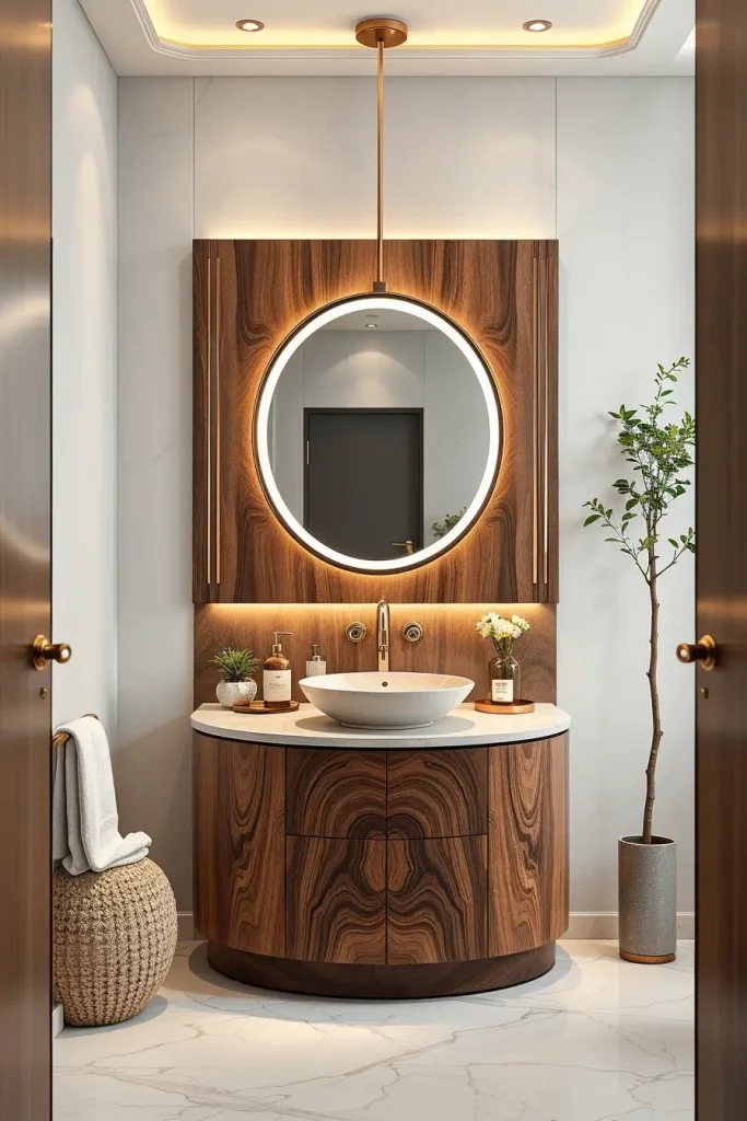 66 Bathroom Furniture Ideas with Soft Lines for a Modern and Elegant Look