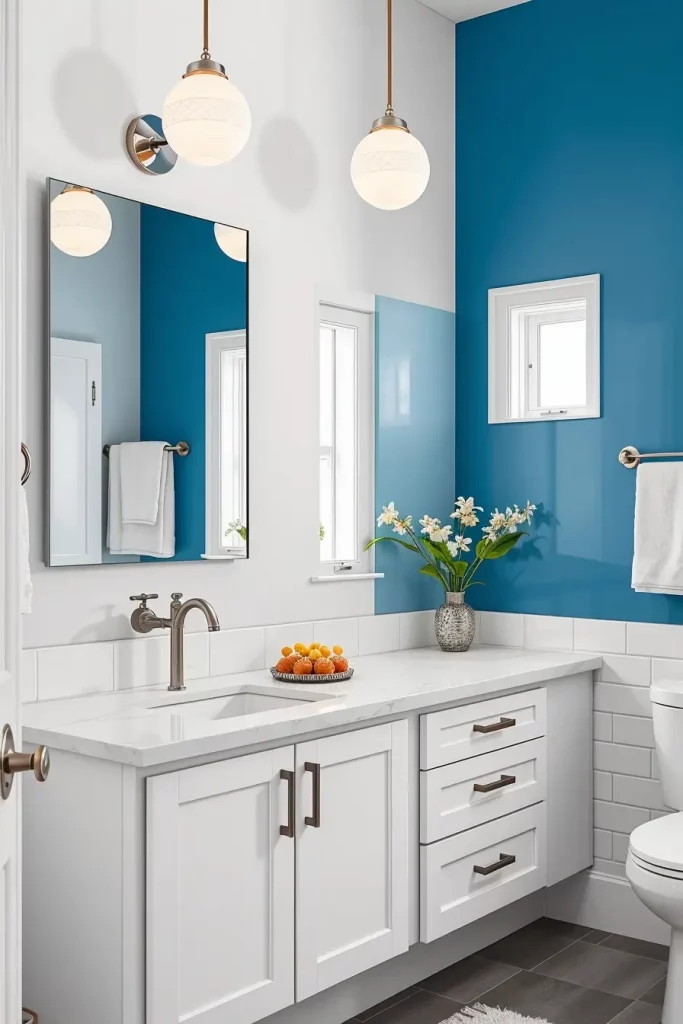 70 Blue Accents in the Bathroom: Stylish Ideas to Refresh Your Space