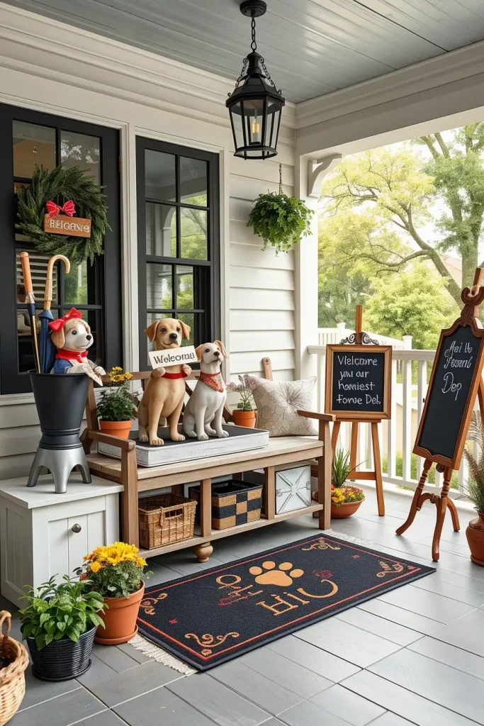 Whimsical Watchers and Porch Protectors: 65 Figurine Ideas That Greet With Style