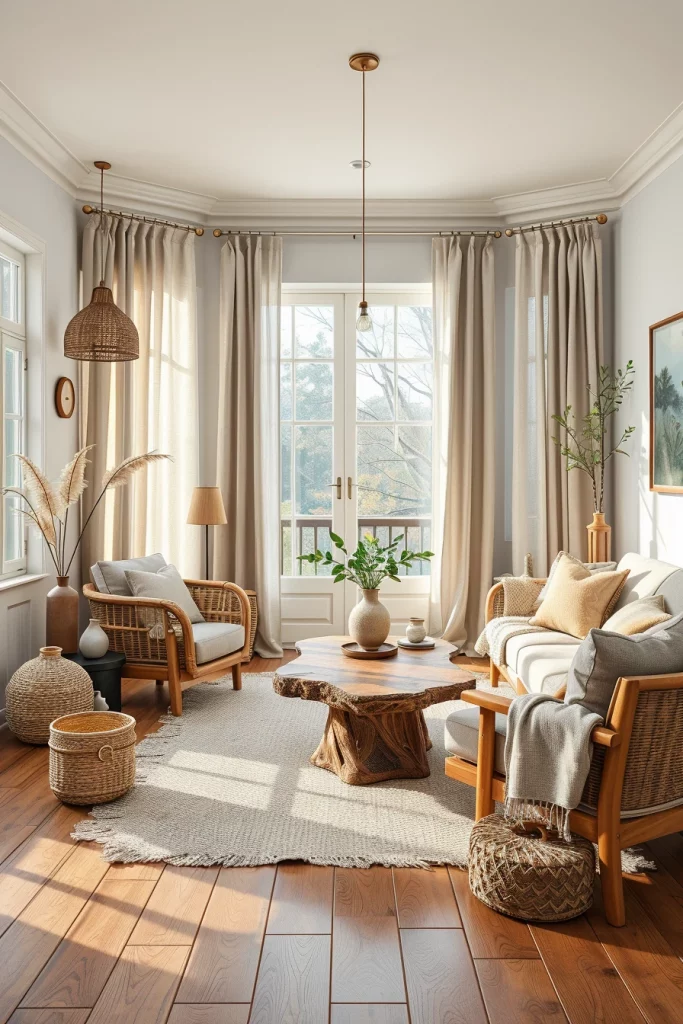 64 Japandi-Style Living Room Ideas for a Calm and Modern Home