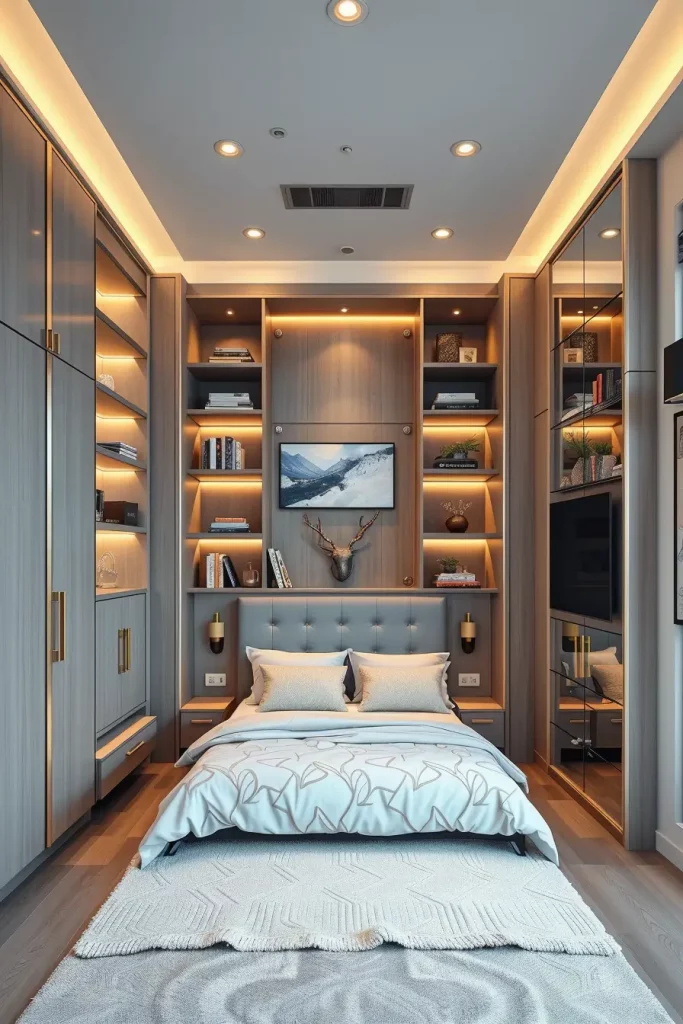 The Puzzle of Comfort: 58 Ingenious Small Bedroom Layouts You Haven’t Seen