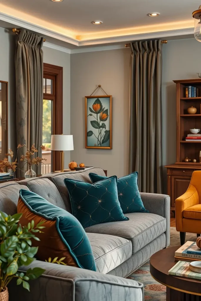 Textural Symphony: 67 Textures Fall Living Room Ideas to Embrace the Season