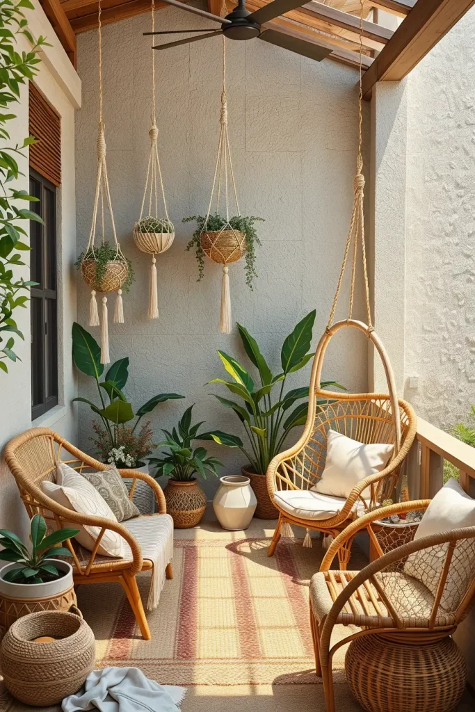 63 Boho Patios: Stylish and Cozy Outdoor Space Ideas