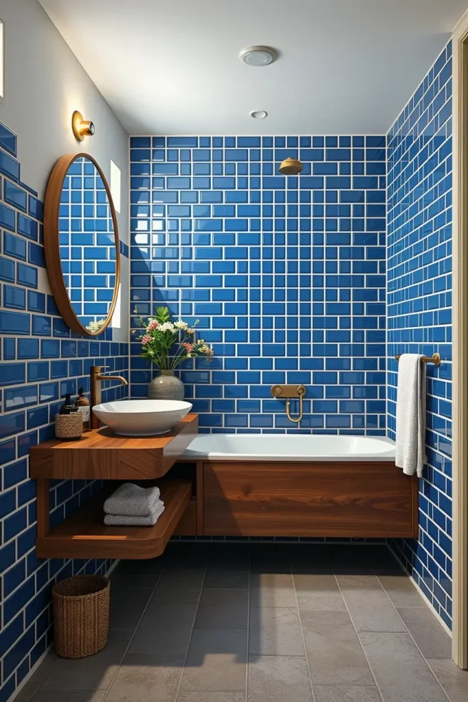 70 Blue Accents in the Bathroom: Stylish Ideas to Refresh Your Space