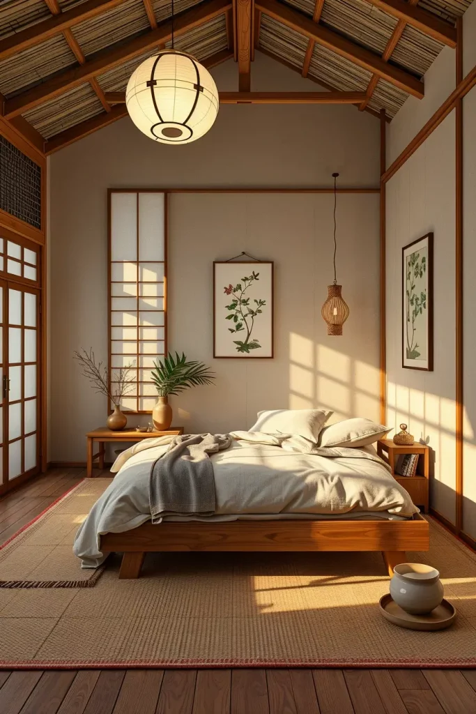 63 Japanese Bedroom Design Ideas for a Peaceful and Minimalist Retreat