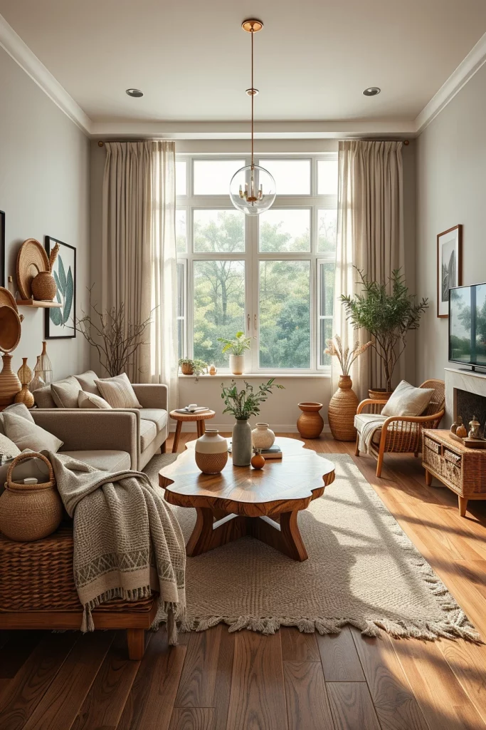 64 Japandi-Style Living Room Ideas for a Calm and Modern Home