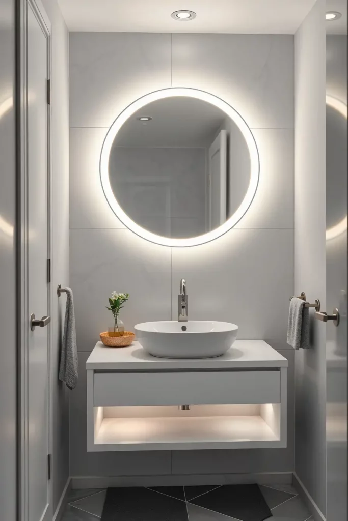 58 Minimalist Small Bathroom Decor Ideas for a Clean and Elegant Look