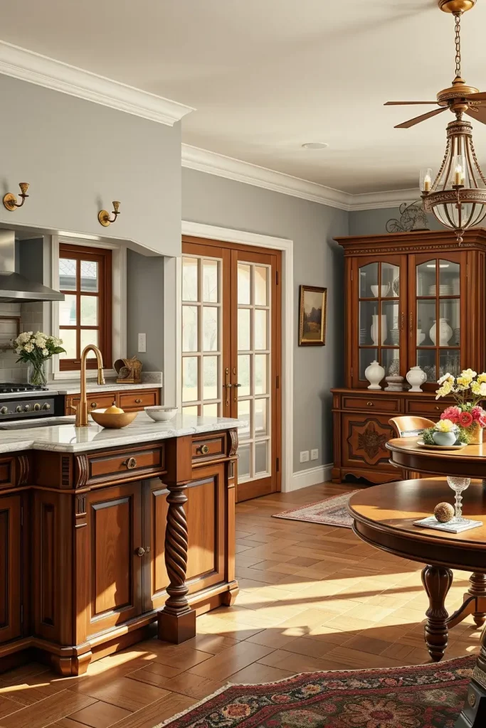 Whittled Wonders: 64 Traditional Kitchen Woodwork Ideas That Stir the Soul