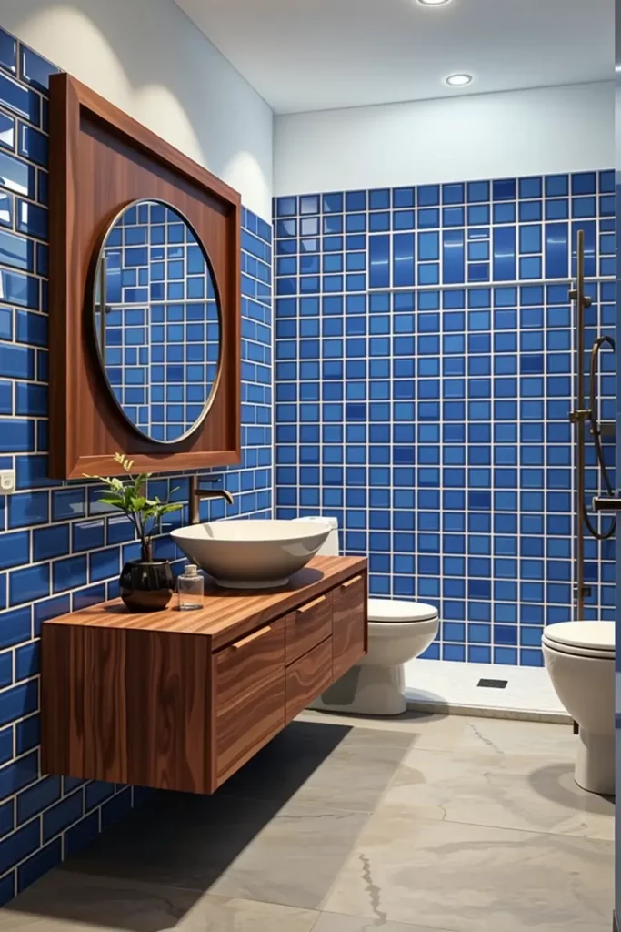 70 Blue Accents in the Bathroom: Stylish Ideas to Refresh Your Space