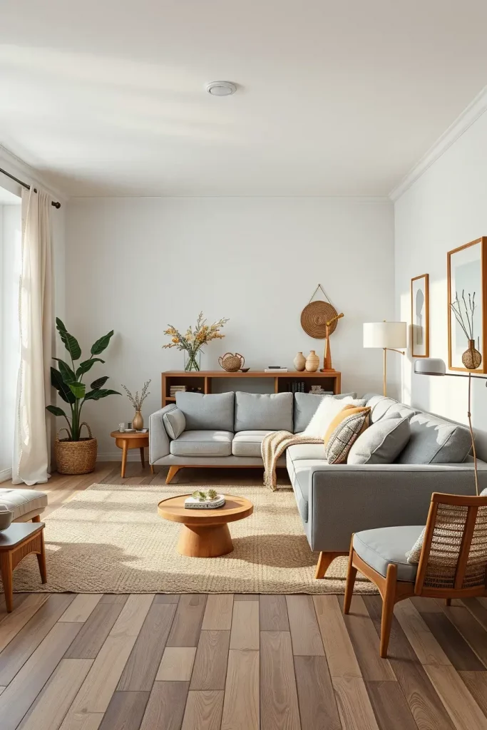 Nordic Nesting: 65 Scandinavian Living Room Ideas That Whisper Peace and Power