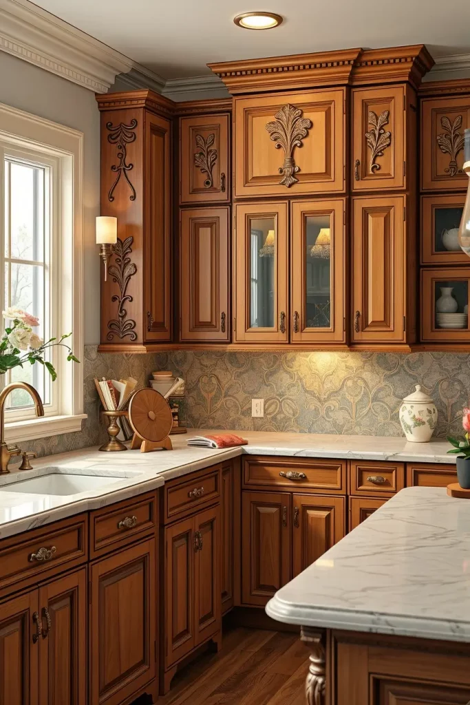 Whittled Wonders: 64 Traditional Kitchen Woodwork Ideas That Stir the Soul