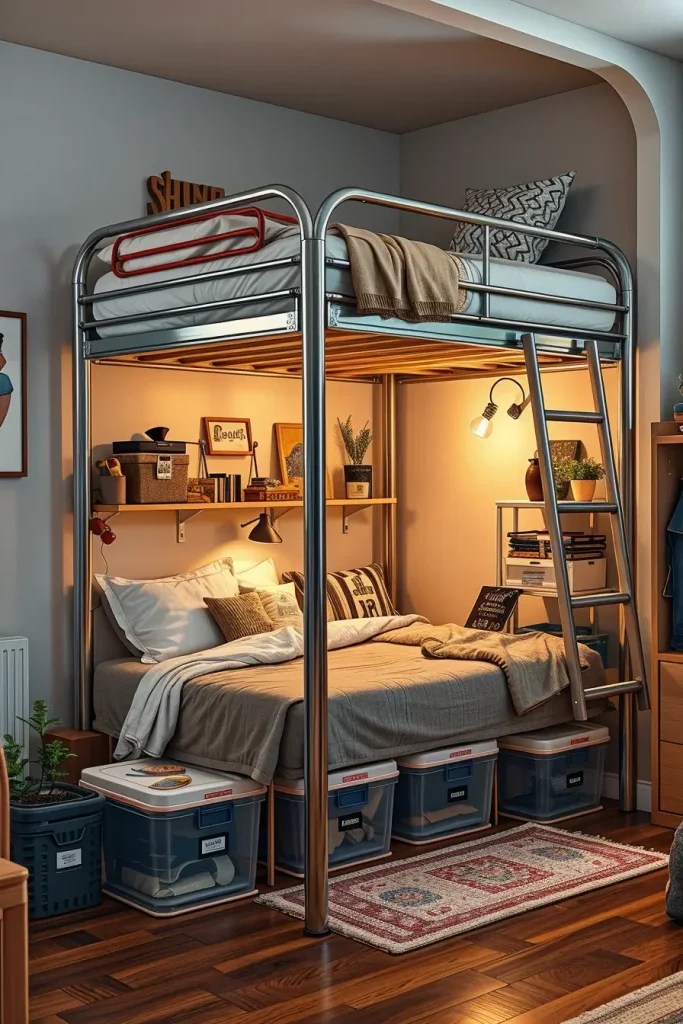51 Minimalist Dorm Room Design Ideas for a Clean and Modern College Space