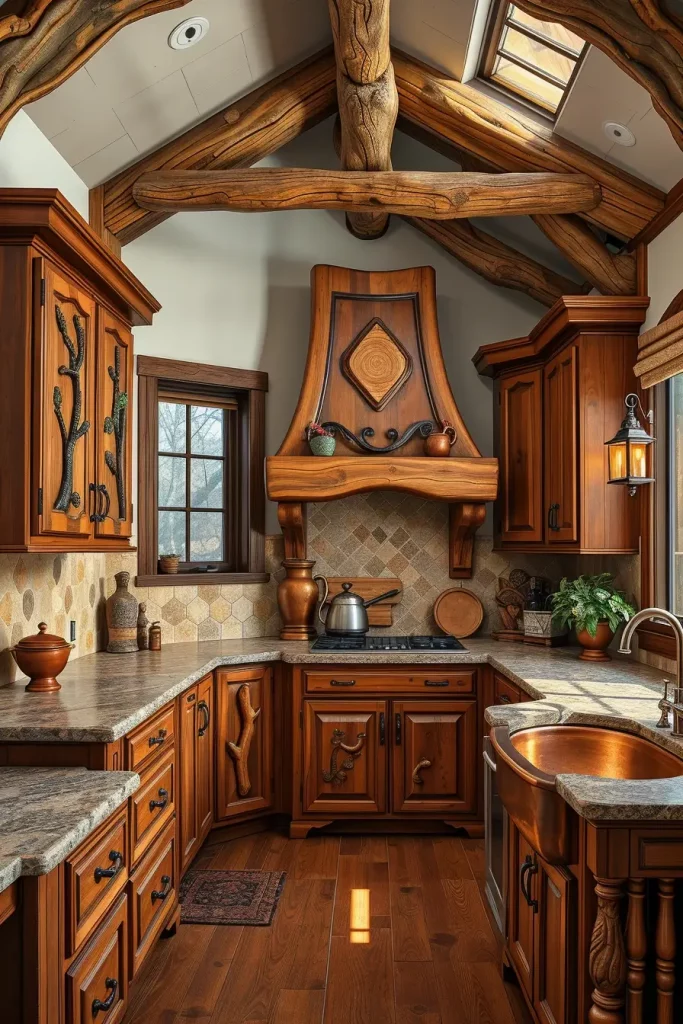 61 Carved Wood Kitchen Cabinets Ideas to Add Character and Elegance
