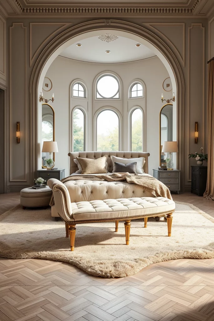 65 Curved Bedroom Furniture Ideas to Transform Your Sleeping Space