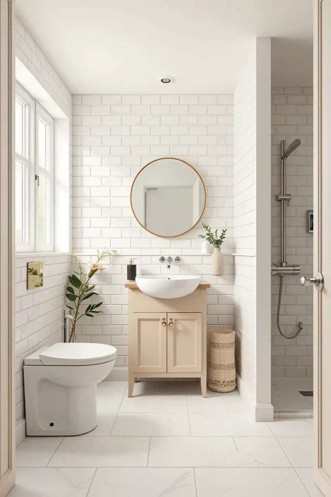 58 Minimalist Small Bathroom Decor Ideas for a Clean and Elegant Look