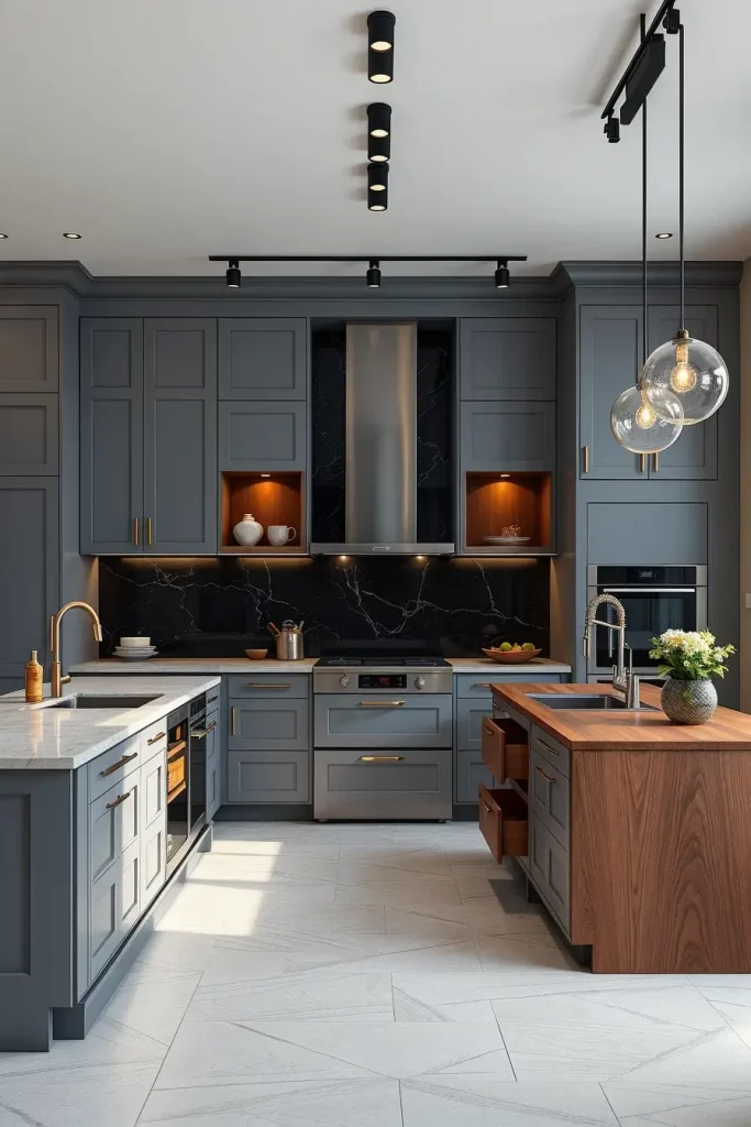 Beyond Neutral: 67 Gray and Wood Kitchen Ideas That Defy Convention