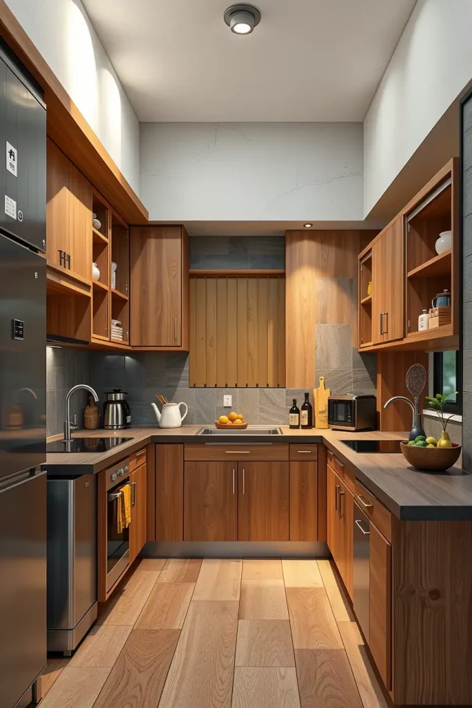 Kitchen Geometry: 67 Unexpected Layouts That Redefine Small-Space Living
