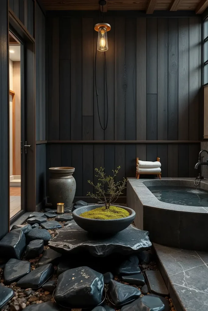 Wabi-Sabi Soaks and Scandinavian Softenings: 64 Unconventional Japandi Bathrooms