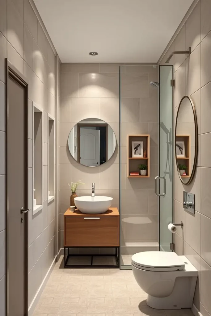 58 Minimalist Small Bathroom Decor Ideas for a Clean and Elegant Look