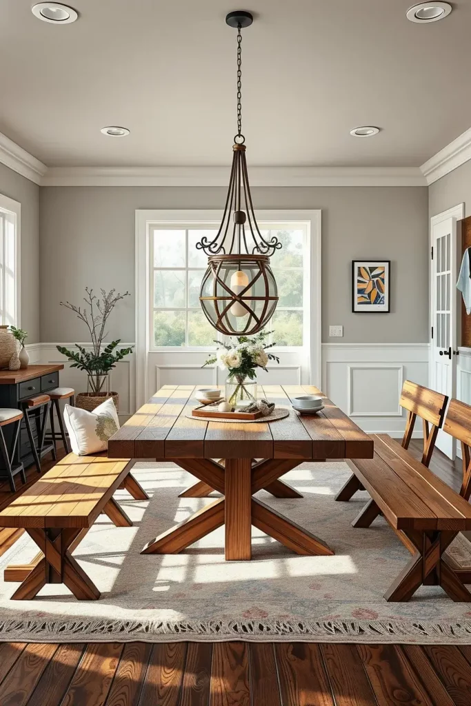 66 Farmhouse Dining Rooms That Blend Rustic Charm and Modern Comfort