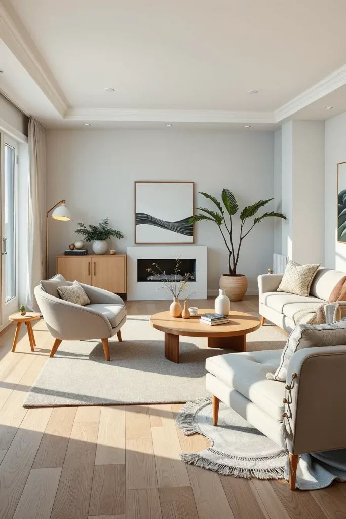 Nordic Nesting: 65 Scandinavian Living Room Ideas That Whisper Peace and Power