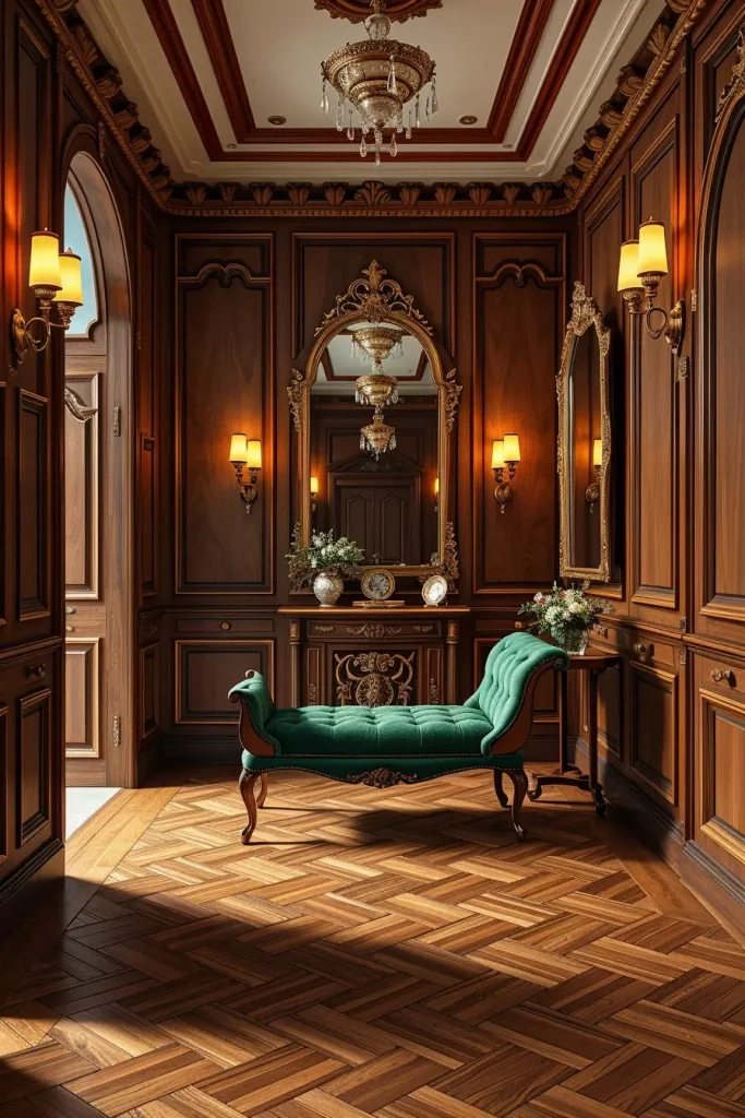 Timber Tales: 72 Artistic Panel Designs That Transform Hallways into Gallery Spaces
