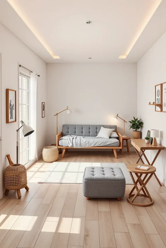 51 Minimalist Dorm Room Design Ideas for a Clean and Modern College Space